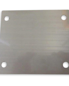 Plate SST for hopper without forced feed